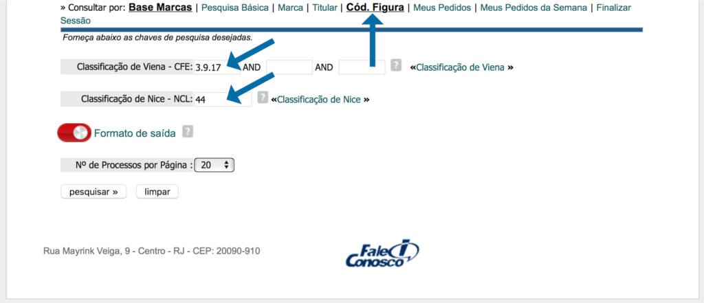 Como realizar buscas de imagens no banco de dados do INPI